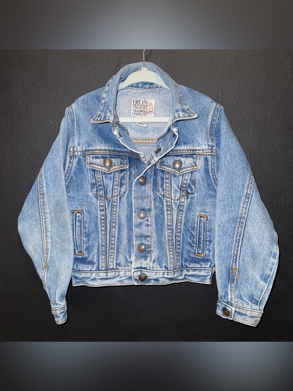 Iron Wood Trading Company Co. Light Blue Kids' Denim Jacket
